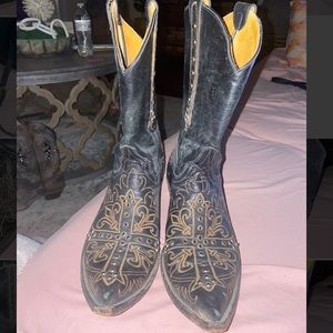 Old gringo Swarovski crystal boots